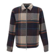 Multicolor Geruite Harrington Jas Paul Smith , Multicolor , Heren