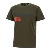 Groene T-shirts en Polos Dsquared2 , Green , Heren