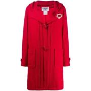 Pre-owned Wool outerwear Chanel Vintage , Red , Dames