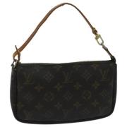 Pre-owned Canvas louis-vuitton-bags Louis Vuitton Vintage , Brown , Da...