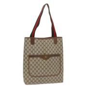 Pre-owned Leather gucci-bags Gucci Vintage , Beige , Dames