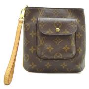 Pre-owned Canvas louis-vuitton-bags Louis Vuitton Vintage , Brown , Da...