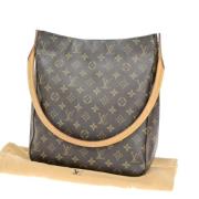 Pre-owned Canvas handbags Louis Vuitton Vintage , Brown , Dames