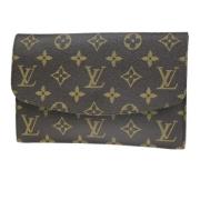 Pre-owned Canvas clutches Louis Vuitton Vintage , Brown , Dames