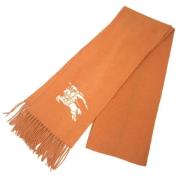 Pre-owned Wool scarves Burberry Vintage , Orange , Dames