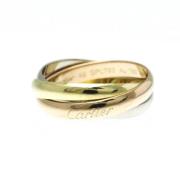 Pre-owned Rose Gold rings Cartier Vintage , Yellow , Dames