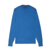 Trui met ronde hals Brooks Brothers , Blue , Heren