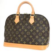 Pre-owned Canvas louis-vuitton-bags Louis Vuitton Vintage , Brown , Da...