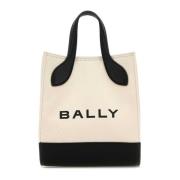 Ivoor Canvas Handtas Keep On Bally , Beige , Dames