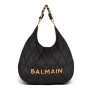 Grote 1945 Hobo Tas Balmain , Black , Dames