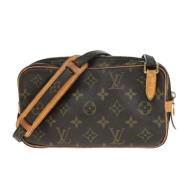 Pre-owned Canvas louis-vuitton-bags Louis Vuitton Vintage , Brown , Da...