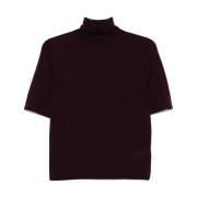 Bordeaux Sweaters Allude , Red , Dames