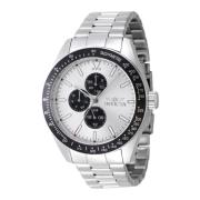 Aviator Heren Quartz Horloge Invicta Watches , Gray , Heren