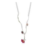 Messing ketting met bloemmotief Marni , Multicolor , Dames