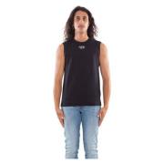 Oval D Tank Top Diesel , Black , Heren