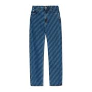 Straight-leg jeans Marni , Blue , Heren