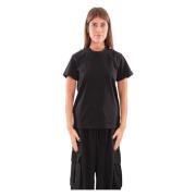 Zwarte Regular SS Tee Y-3 , Black , Dames