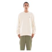 Croc Fleece Sweatshirt XFJ Lacoste , White , Heren