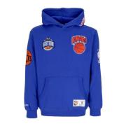 NBA Hometown Fleece Hoodie Mitchell & Ness , Blue , Heren