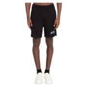 Retro Sweat Shorts Barrow , Black , Heren