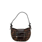 Pre-owned Canvas handbags Fendi Vintage , Brown , Dames