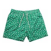 Tennis Kangaroo Swimshorts MC2 Saint Barth , Green , Heren