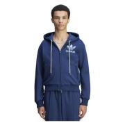 Tracktop Hoodie in Conavy Adidas , Blue , Heren