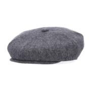 Wollen Flanellen Flat Cap Hoed Kangol , Gray , Heren