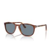 Retro Ronde Zonnebril Persol , Brown , Unisex