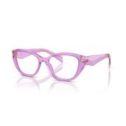 Stijlvolle Vista Zonnebril Prada , Purple , Unisex