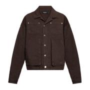 Denim jas Dsquared2 , Brown , Heren