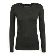 Antraciet T-shirts en Polos Majestic Filatures , Gray , Dames