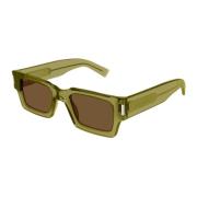 Elegante Leren Schoudertas Saint Laurent , Green , Unisex