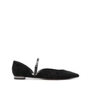 Elegante balletflats voor vrouwen Aquazzura , Black , Dames