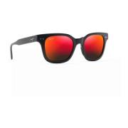 Stijlvolle Shore Break Zonnebril Maui Jim , Black , Unisex