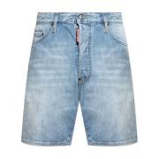 Denim shorts Marine Dsquared2 , Blue , Heren