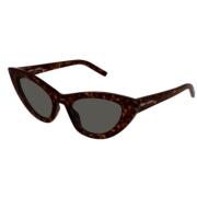 Lily Leren Schoudertas Saint Laurent , Brown , Unisex