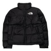 Retro Nuptse Jas The North Face , Black , Heren