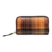 Lenticular Tartan Portemonnee Comme des Garçons , Multicolor , Unisex