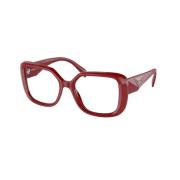 Stijlvolle Zwarte Leren Schoudertas Prada , Red , Unisex