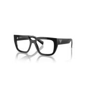 Stijlvolle Vista Zonnebril Prada , Black , Unisex