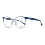 Blauwe Metalen Vlinder Optische Frames Ana Hickmann , Blue , Dames