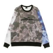 Zwarte Crewneck Sweatshirt voor Mannen HUF , Multicolor , Heren