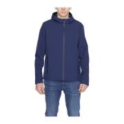 Volledige rits polyester jack collectie Suns , Blue , Heren