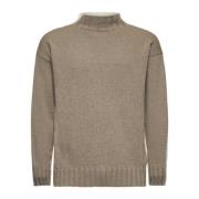 Stijlvolle Sweaters Collectie Tagliatore , Brown , Heren