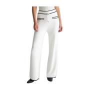 Witte Elegant Veelzijdige Broek Liu Jo , White , Dames