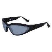 Zwarte Spetter Zonnebril Karl Lagerfeld , Black , Unisex