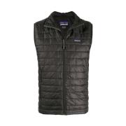 Gewatteerde Nano Puff Mouwloos Vest Patagonia , Black , Heren