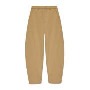 Wijde broek Dsquared2 , Beige , Dames