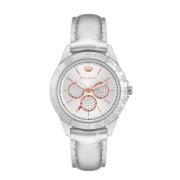 Zilveren Polipriel Horloge Quartz Analoog Juicy Couture , Gray , Dames